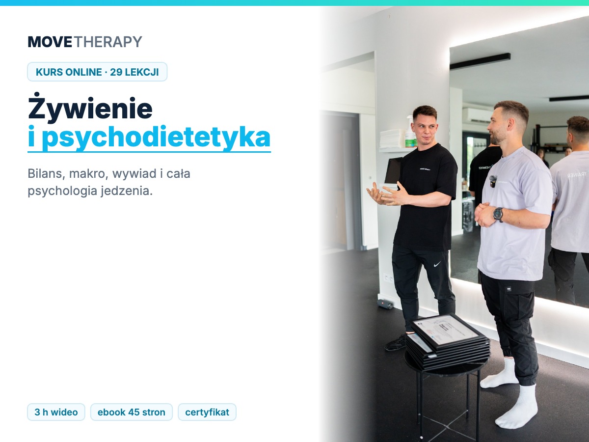 Podstawy żywienia z elementami psychodietetyki