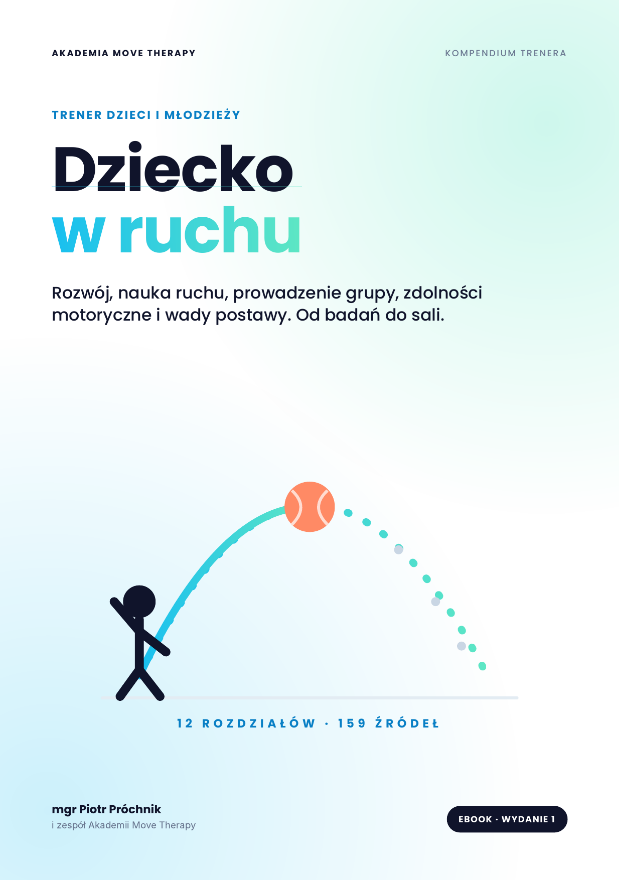 Ebook Dziecko w ruchu, kompendium trenera dzieci i młodzieży