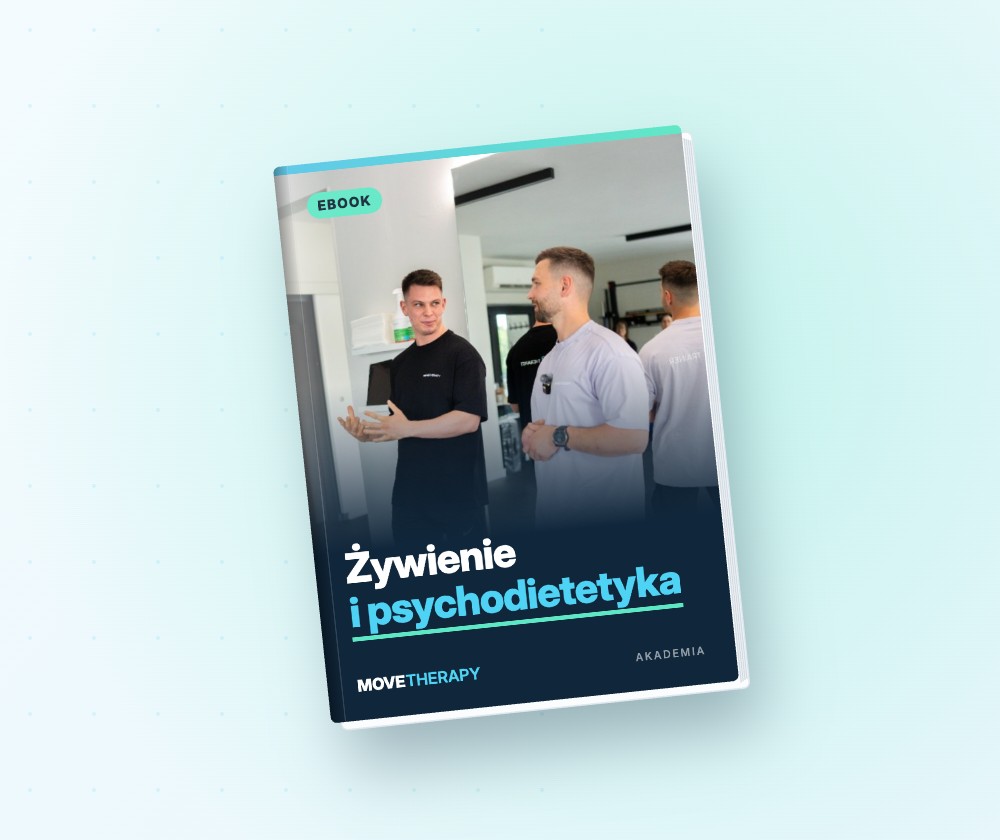 Okładka ebooka Żywienie i psychodietetyka — Akademia Move Therapy