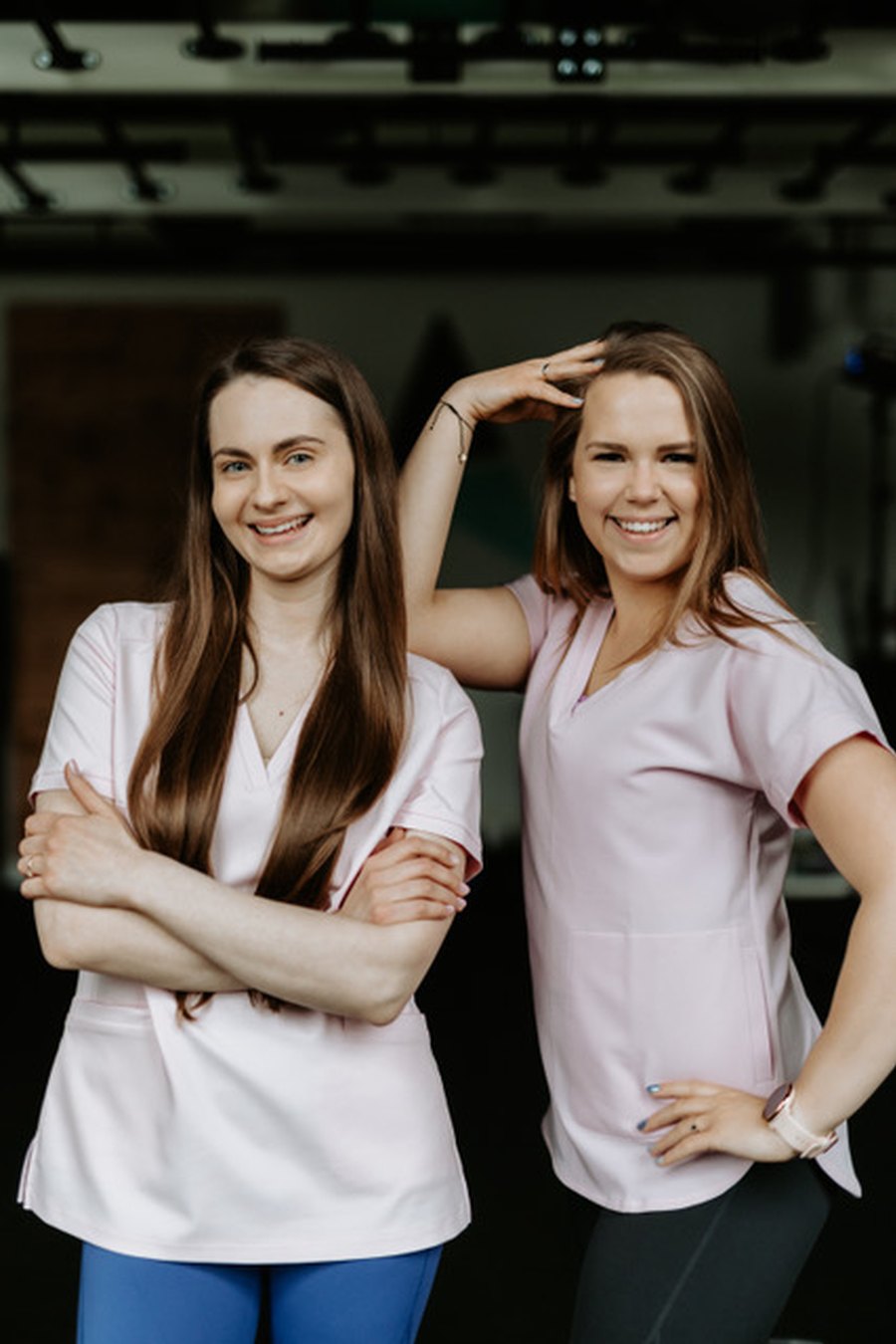 Magdalena Pardela-Kusaj i Martyna Wojtas — prowadzące kurs