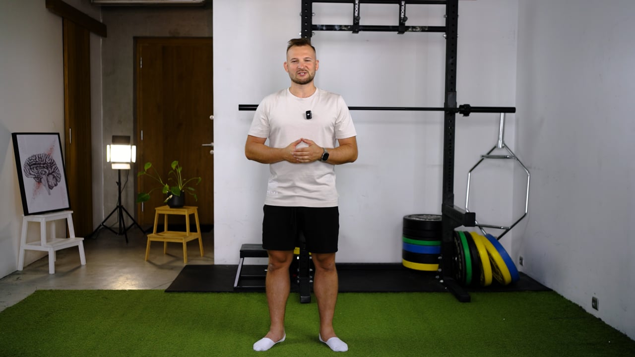 Praktyka podczas kursu Nowoczesny Trening Core i mięśni dna miednicy — kadr 3