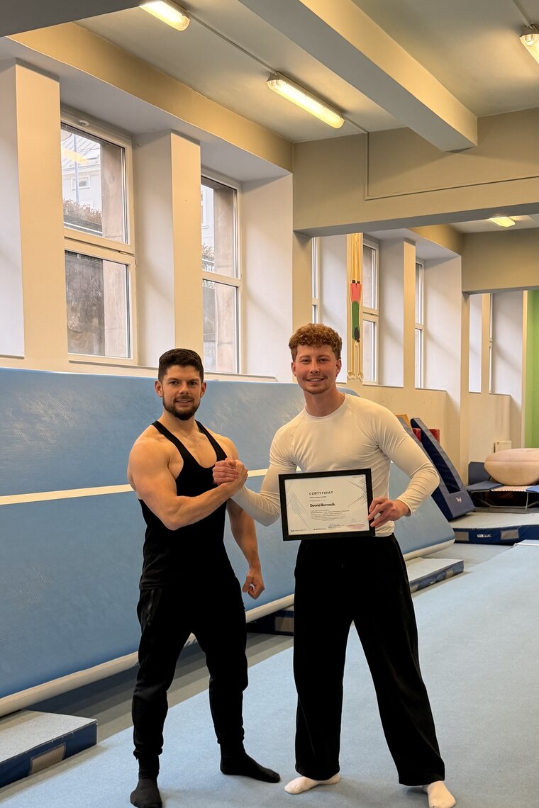 Trenerzy po ukończeniu zaawansowanego modułu street workout